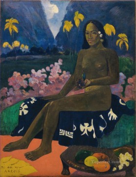 Paul Gauguin Painting - The Seed of the Areoi Paul Gauguin